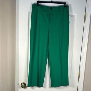 Zara Emerald Green Woman’s Dress Pants size large